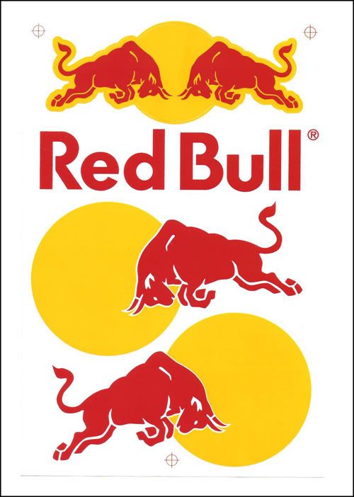The Sun Circle in red bull logo