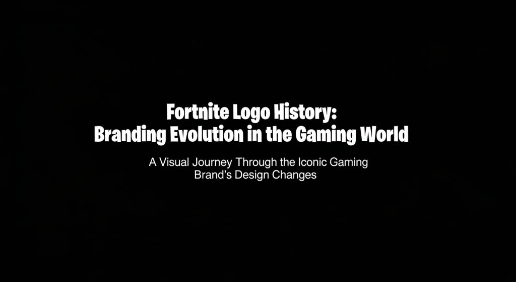 Fortnite Logo History: Branding Evolution in the Gaming World