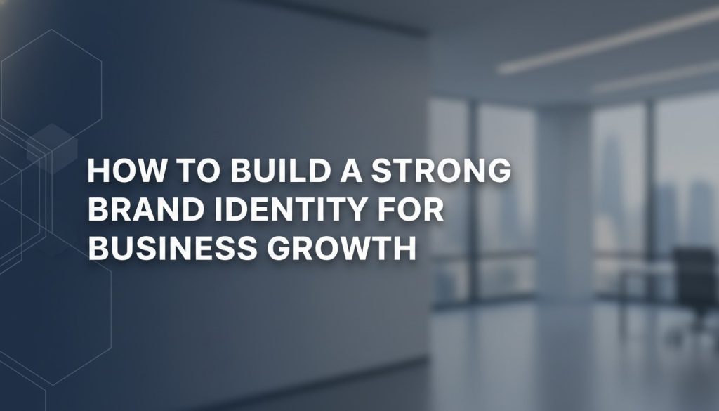 How To Build A Strong Brand Identity For Business Growth