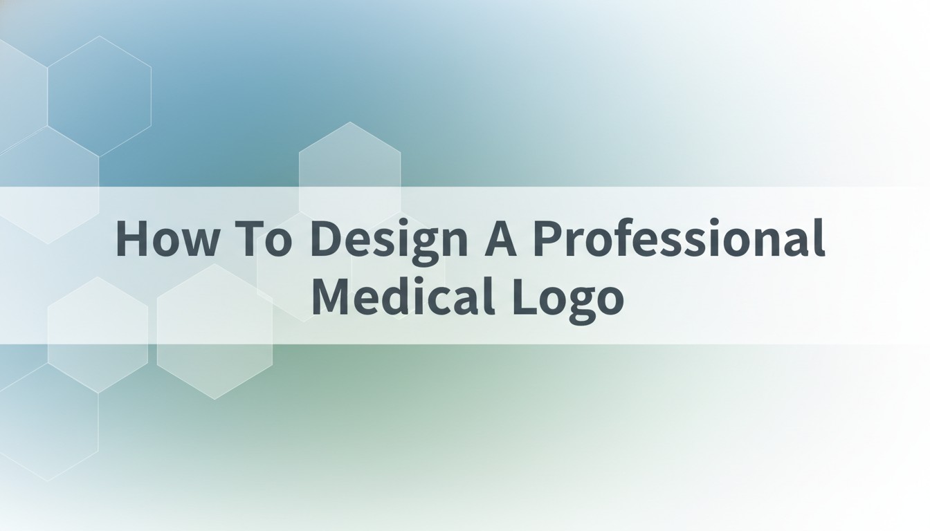 How To Design A Professional Medical Logo