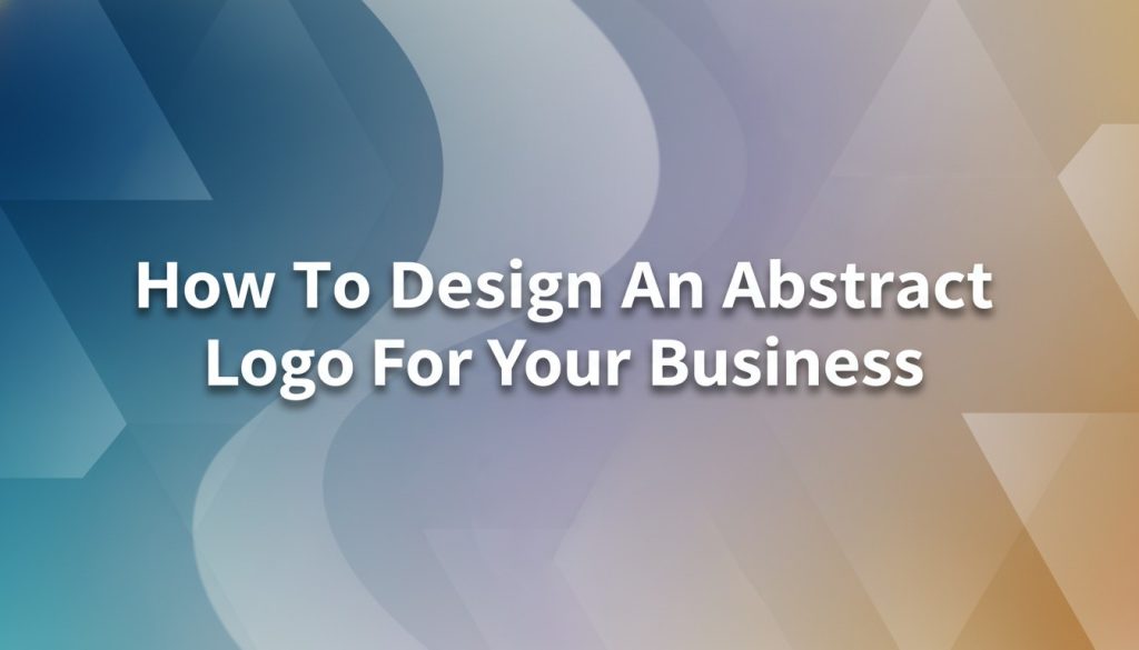 How To Design An Abstract Logo For Your Business
