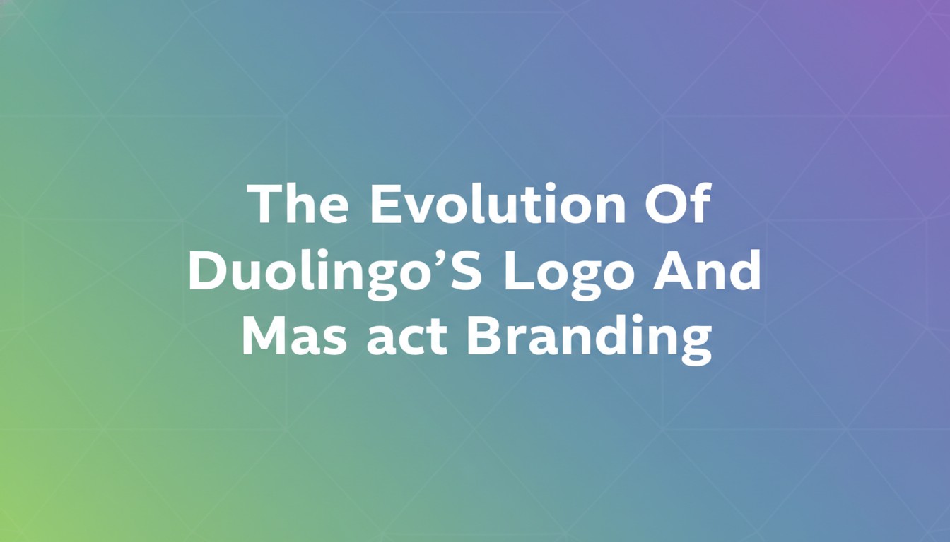 The Evolution Of Duolingo’S Logo And Mascot Branding