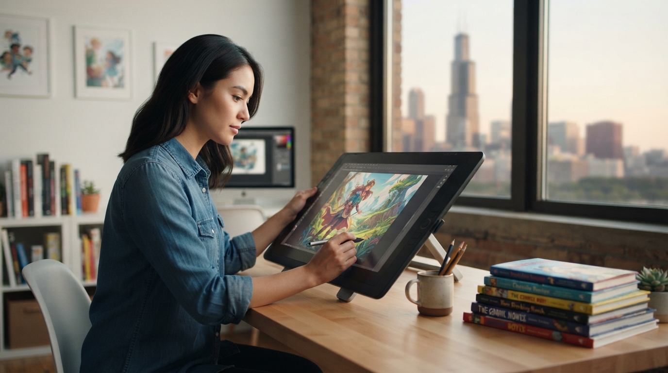 Top 10 Best Book Illustration Companies in Illinois 2026