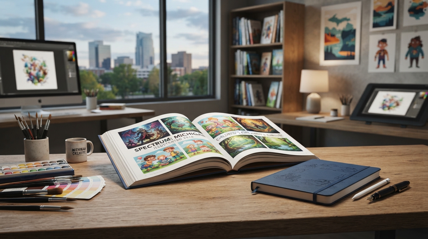 Top 10 Best Book Illustration Companies in Michigan 2026